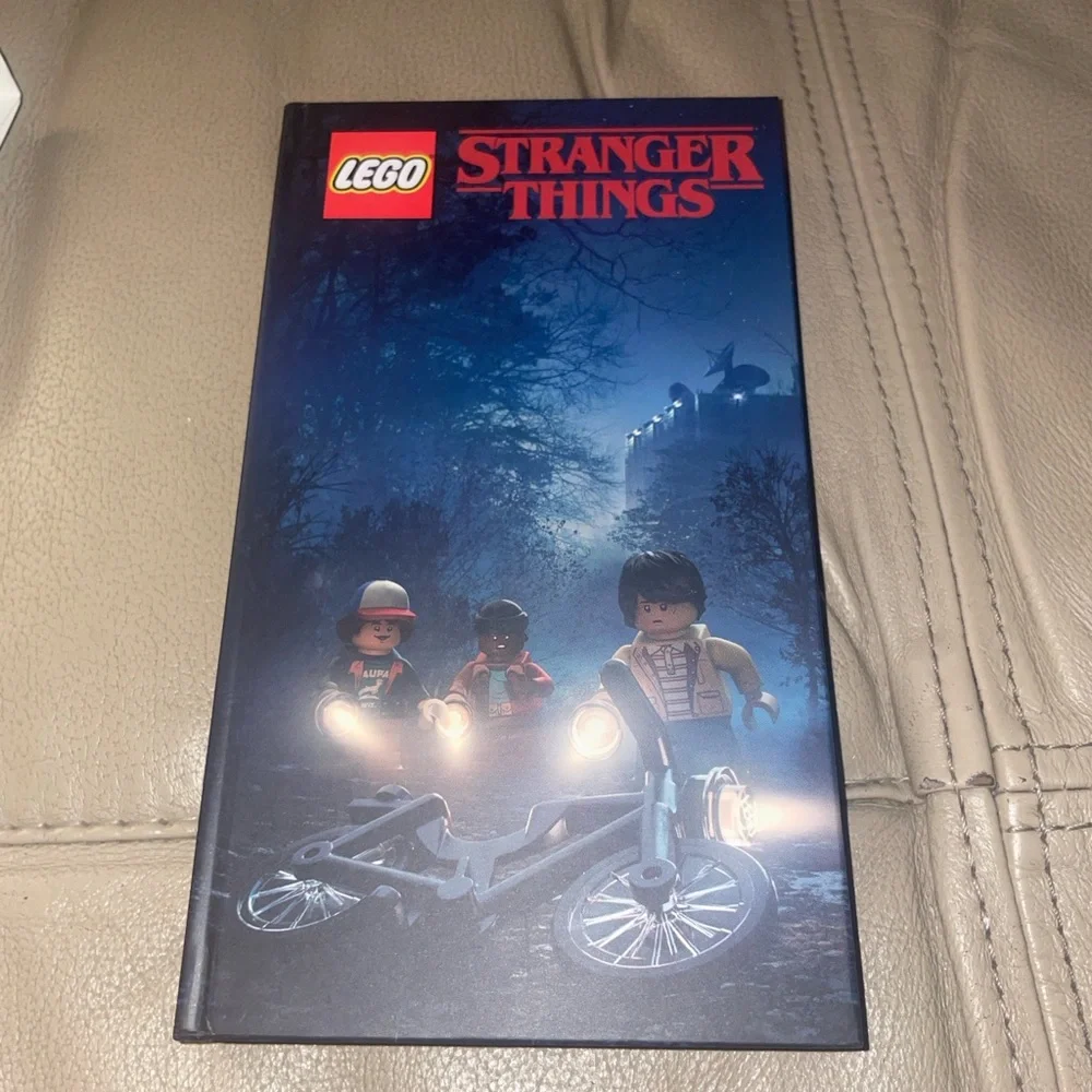 LEGO Stranger Things Sketch Book Journal New Collectible Fun Design Retro